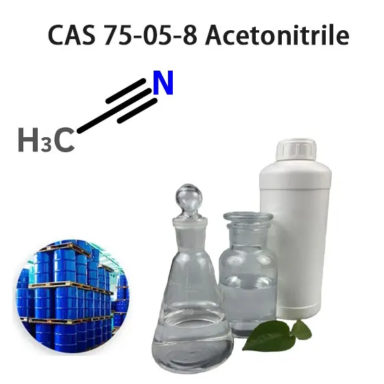 CAS 75-05-8 C2H3N Acetonitrile/Methyl Cyanide/ACN Chemical Solvent