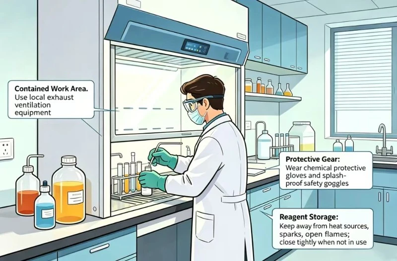 Safe Handling Practices of Ethyl Acetate CAS 141-78-6 Safe Handling Practices of Ethyl Acetate CAS 141-78-6
