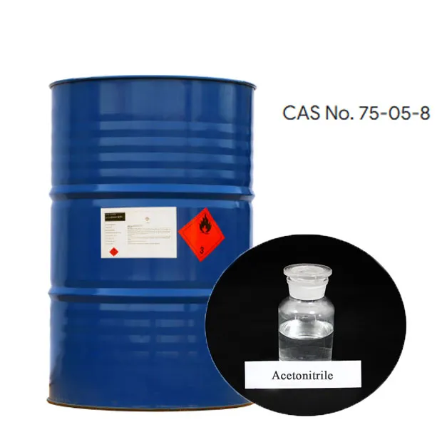 High Purity Acetonitrile ACN Liquid CAS 75-05-8 High Purity Acetonitrile ACN Liquid CAS 75-05-8